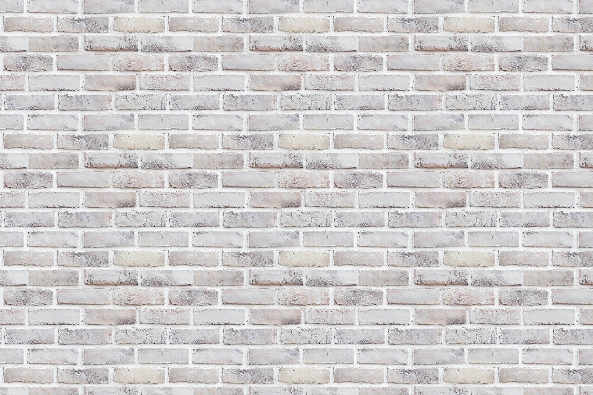 Whitewash Brick Wallpaper