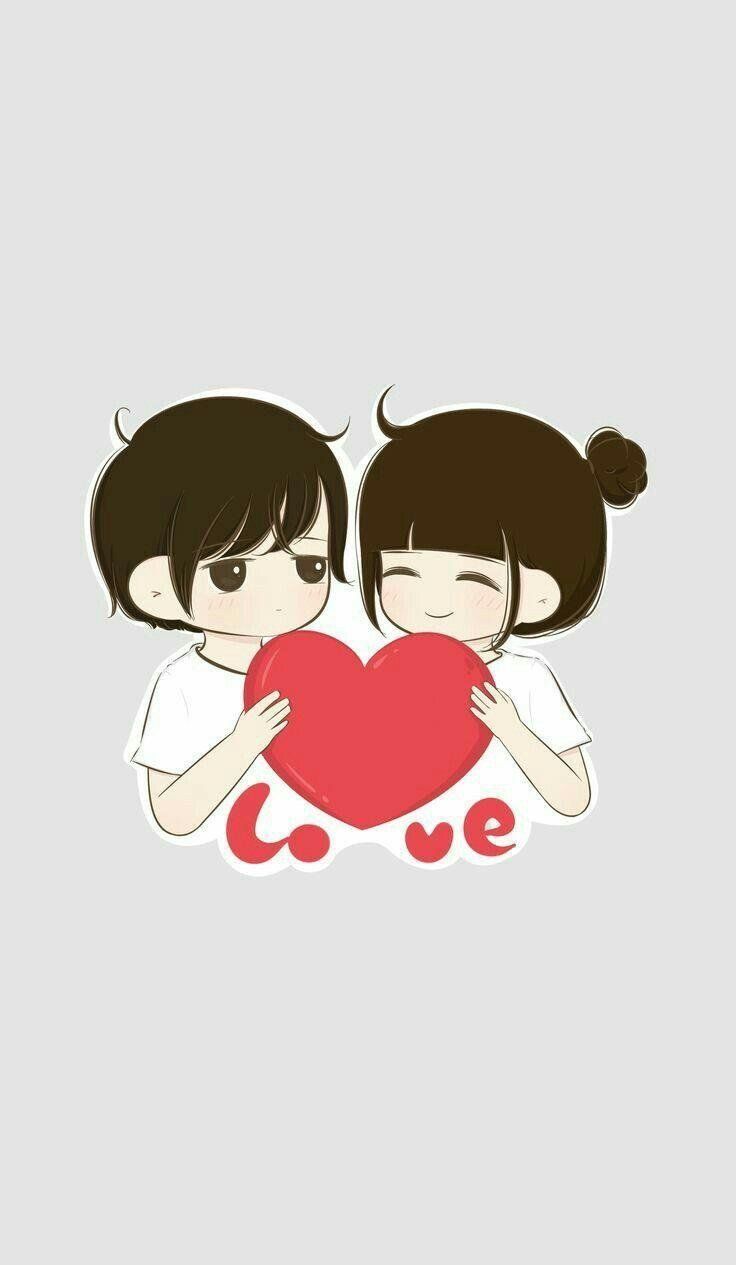 Cartoon Love Wallpaper