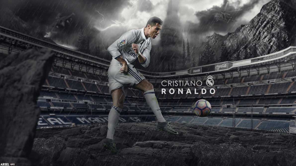Cristiano Ronaldo Wallpaper By Arselgfx On