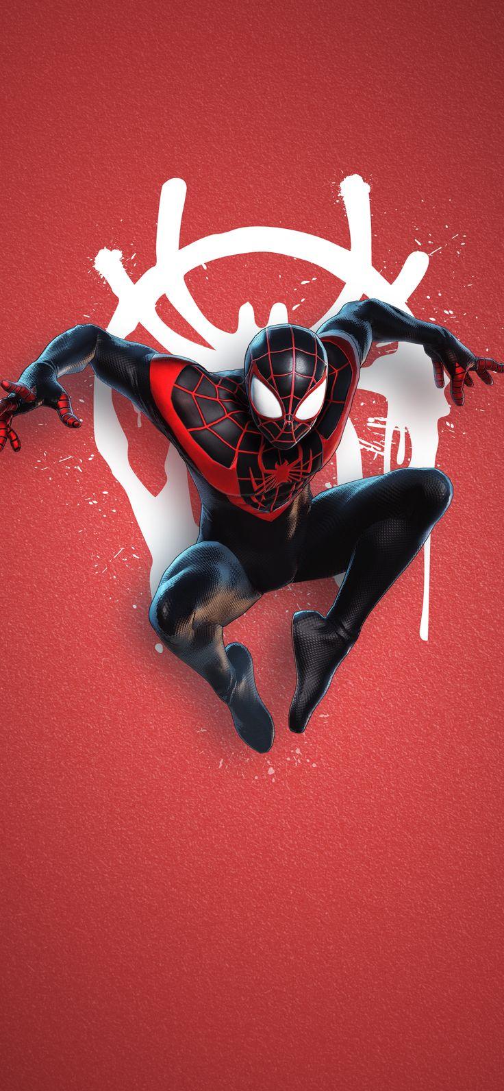 Playstation Spiderman Miles Morales Marvel Art