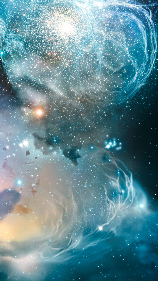 Nebula clouds iPhone Wallpapers Free Download