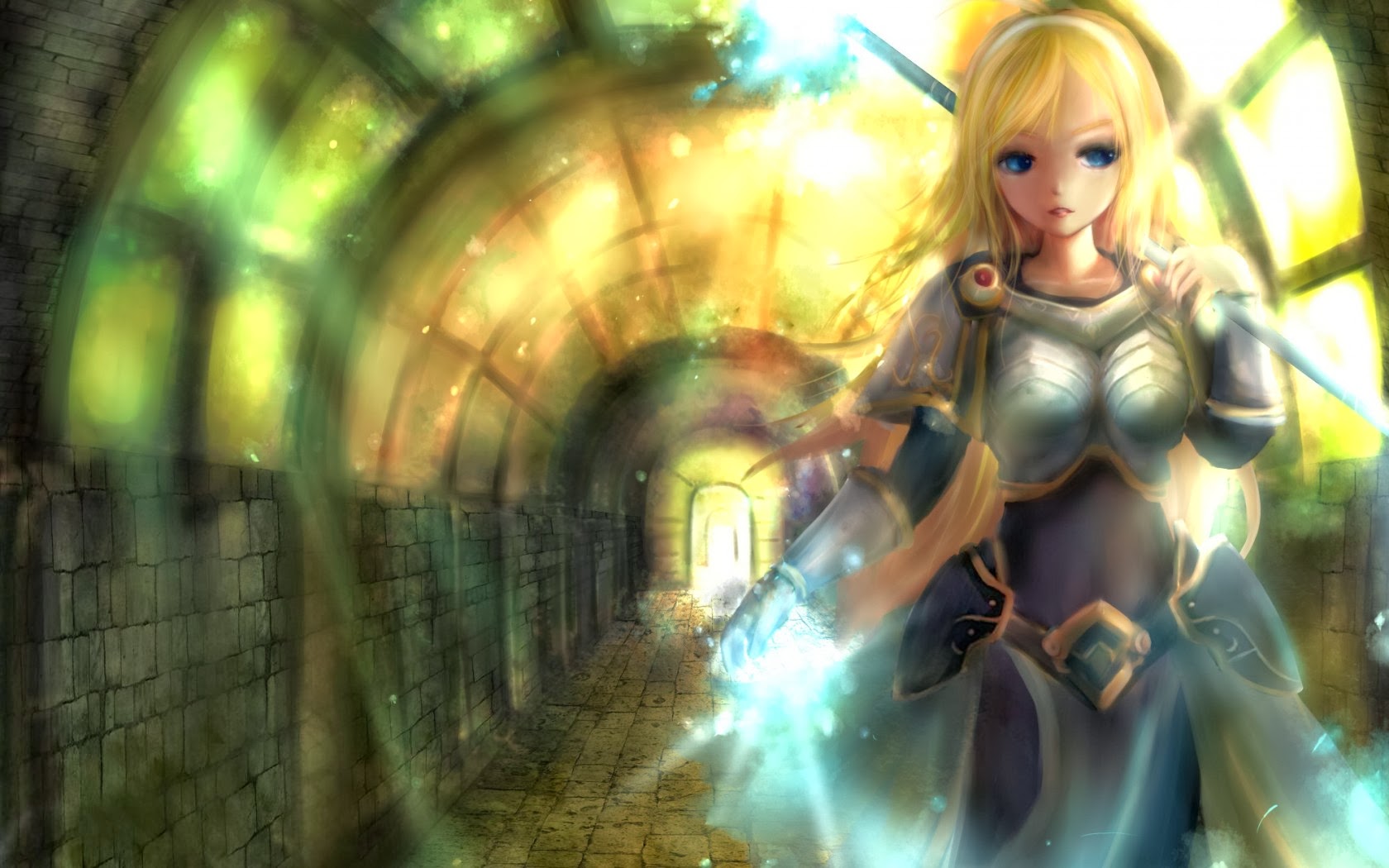 Lux Anime Style League Of Legends Lol Girl Champion HD Wallpaper