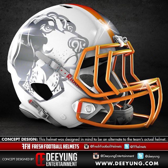 Tennessee Vols Concept Helmet