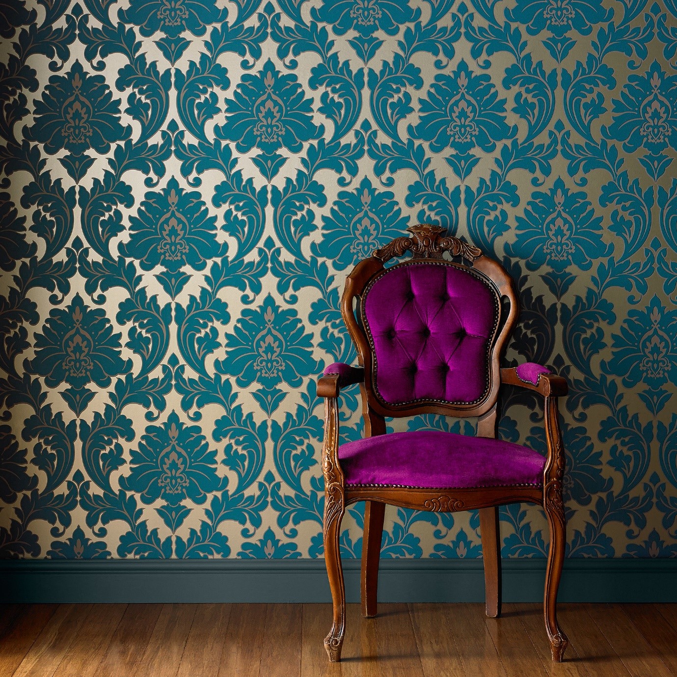 Create A French Inspired Room With Vintage Wallpaper Graham
