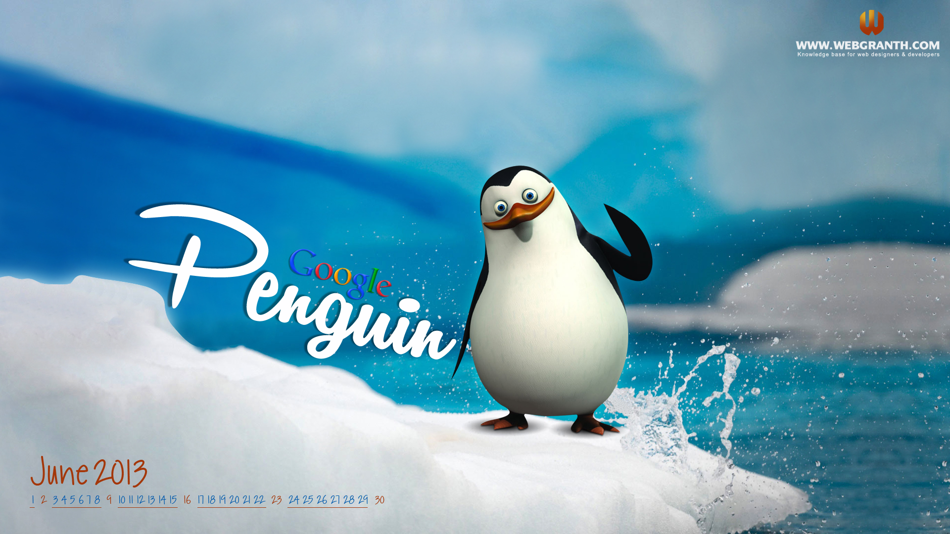 Calendar Wallpaper Desktop Penguin Best Google Panda Background