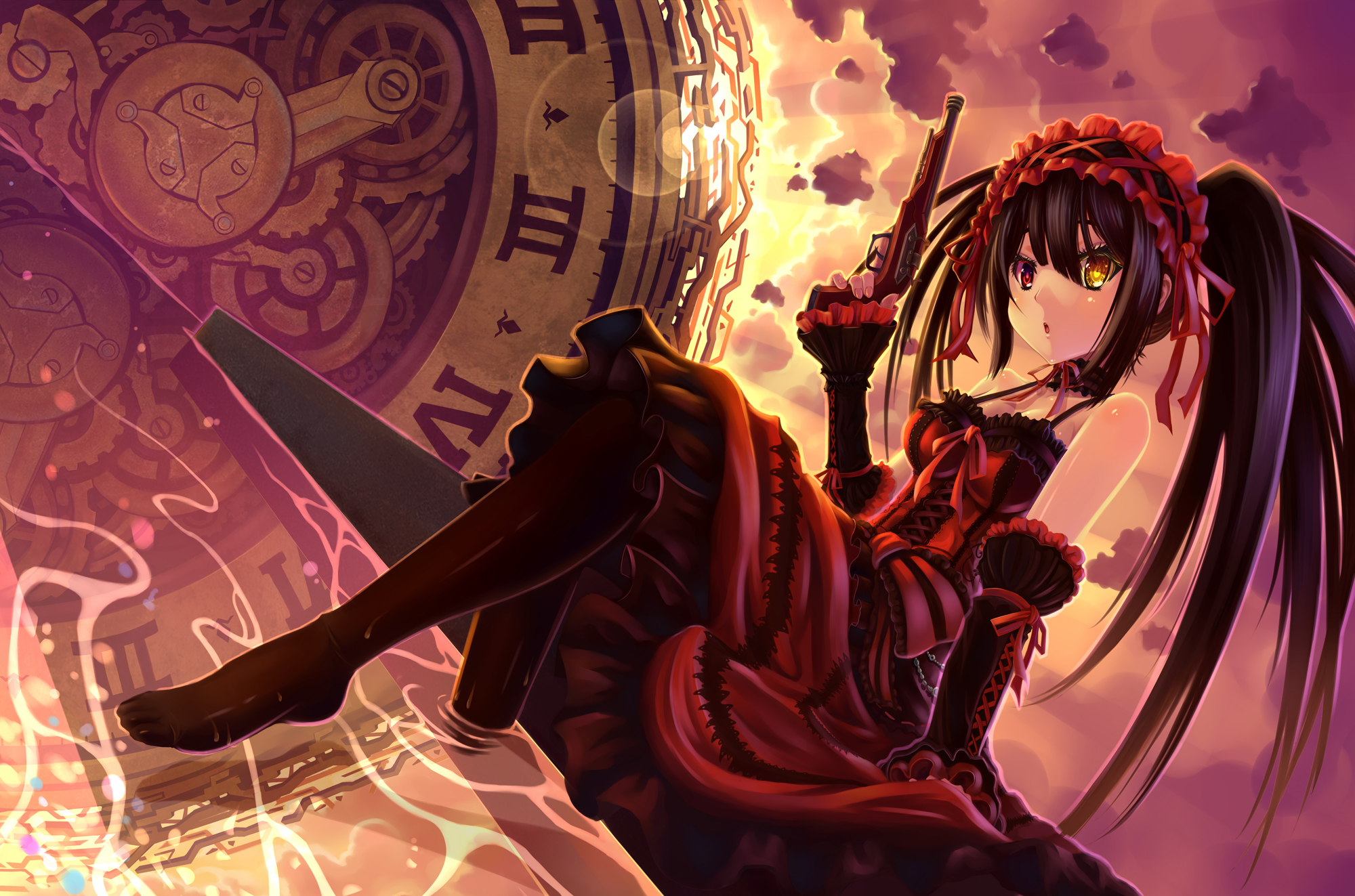 Kurumi Tokisaki HD Wallpaper Background Image