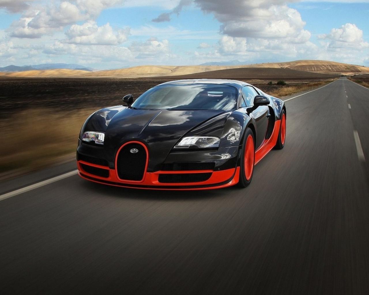 Red Bugatti Veyron Wallpaper HD In Cars Imageci