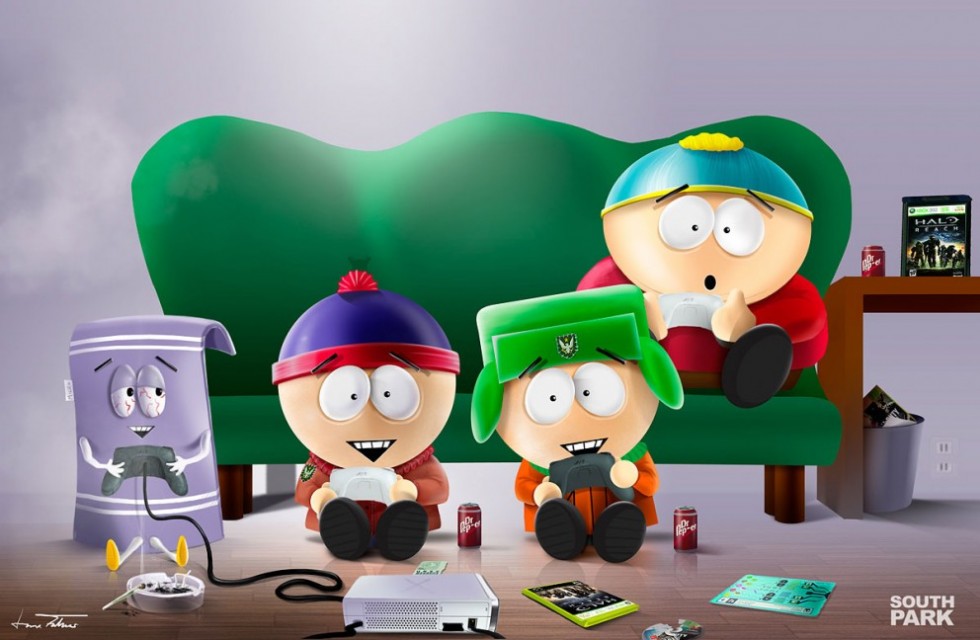 Artistic South Park Halo Wallpaper55 Best Wallpaper