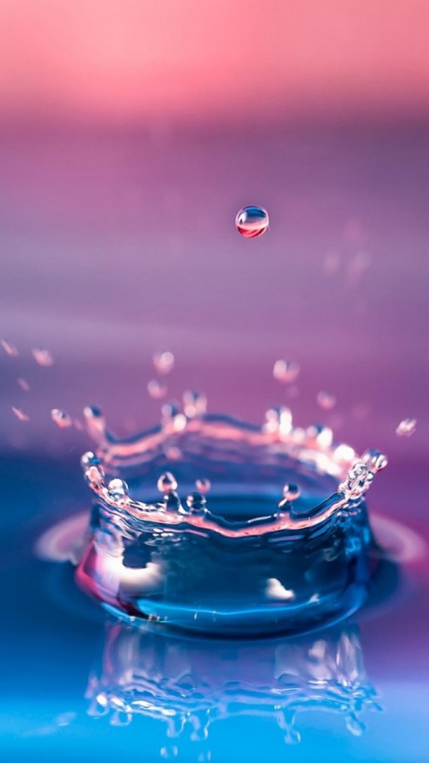 Water Droplet iPhone 6s Wallpaper Plus