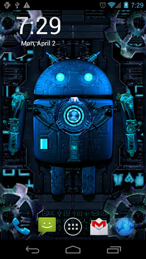 Steampunk Droid Live Wallpaper Apk Paid Android Apps For