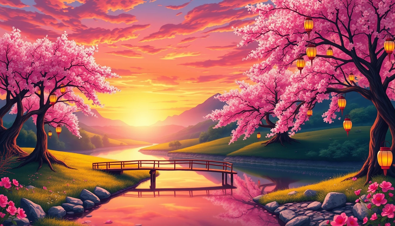 Anime Landscape Wallpaper
