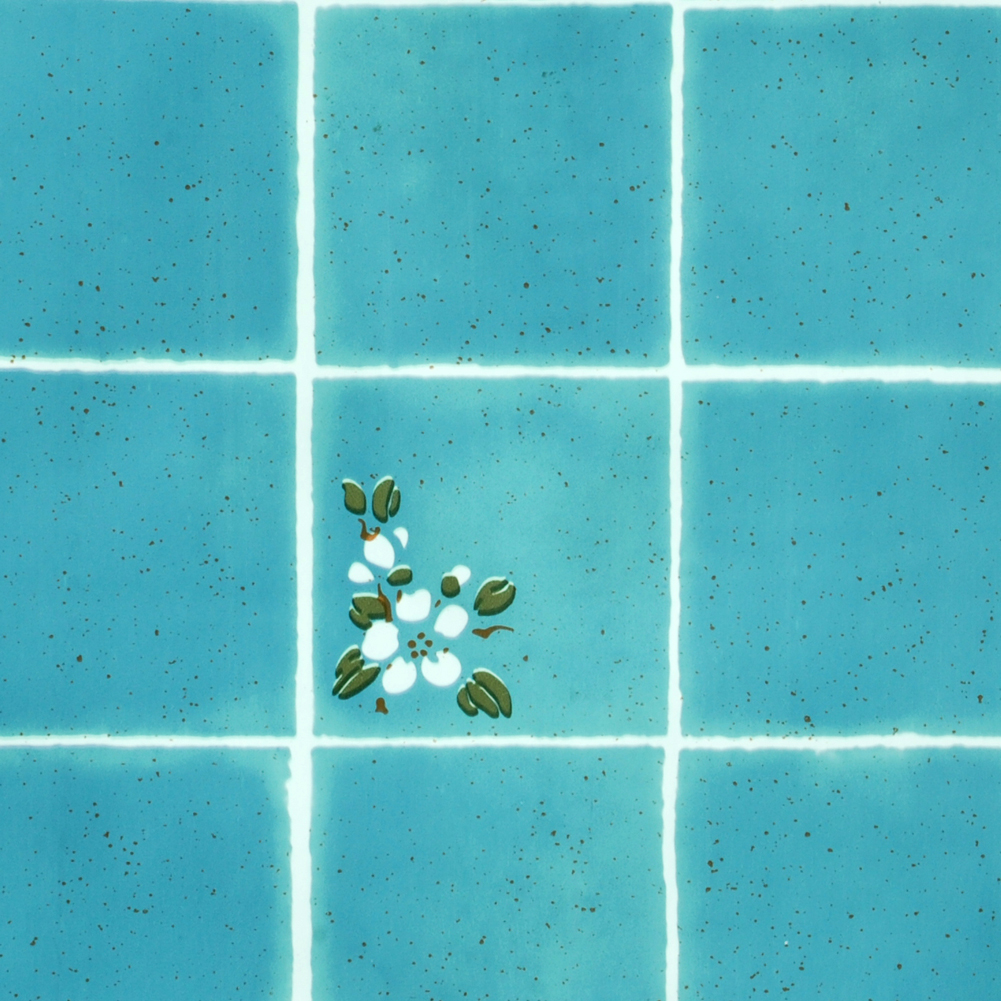 Free download Marine Blue White Blossom Self Adhesive Wallpaper Home