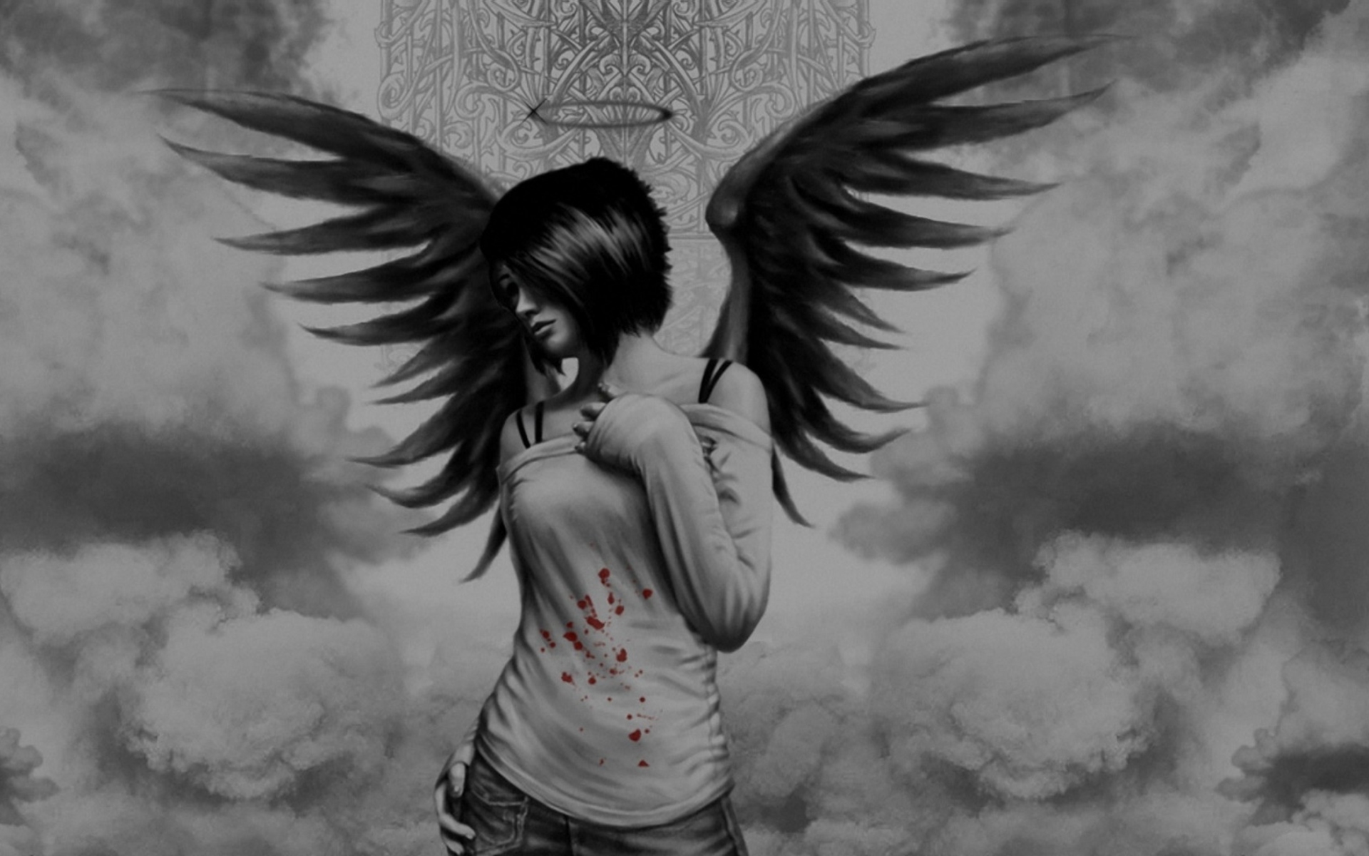 Dark Angel Wallpaper Qygjxz