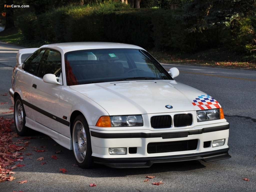 BMW M3 Lightweight E36 1995 wallpapers 1024 x 768