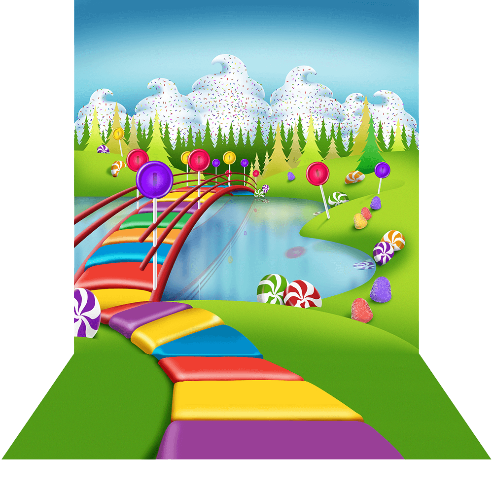 Candyland Photo Backdrops And Background