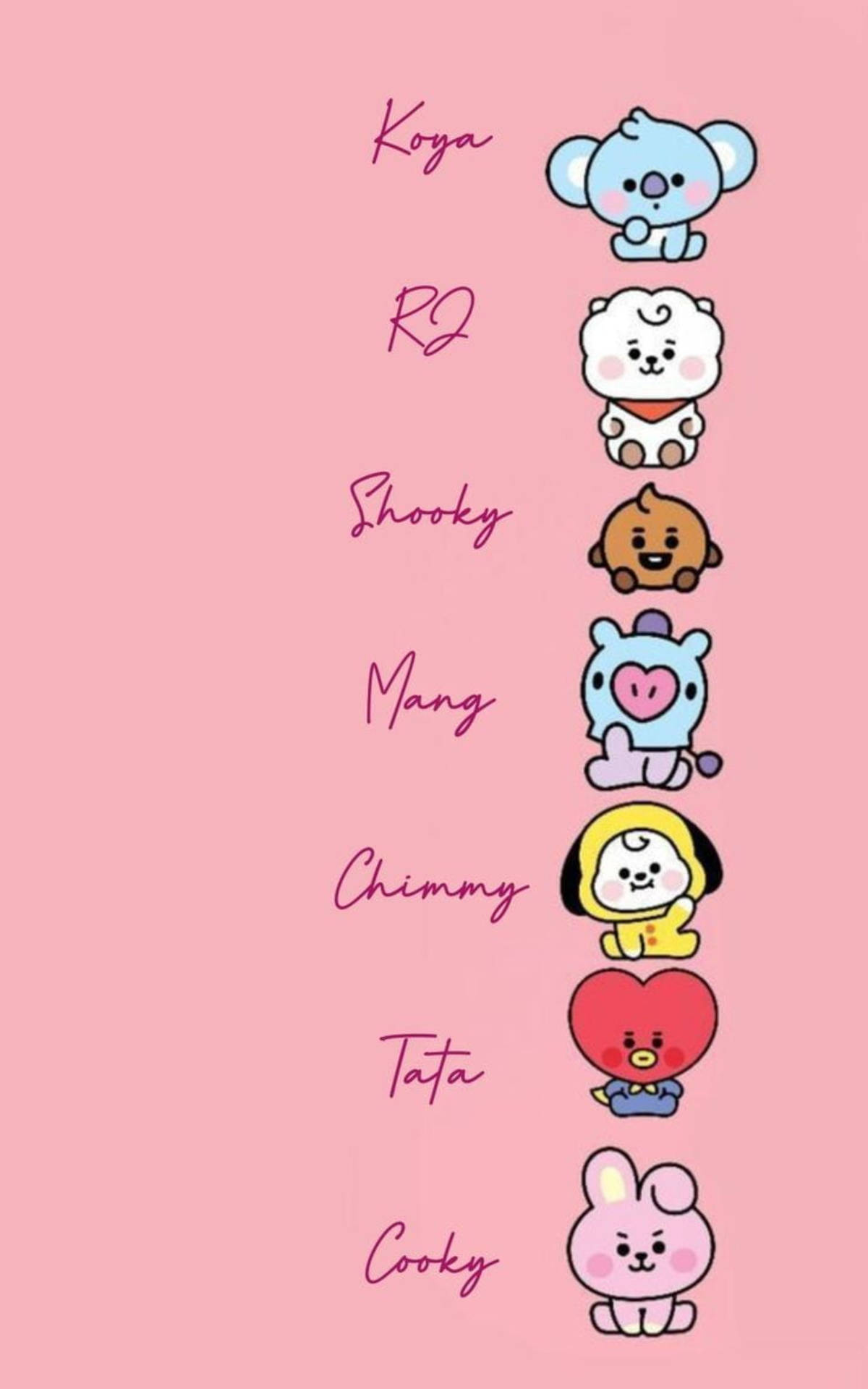 Bts Bt21 Wallpaper