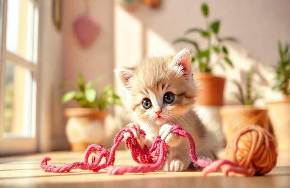 Cute Kitty Wallpaper