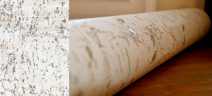 Candice Olson S Dimensional Cork Wallpaper Embossed With A Hint Of