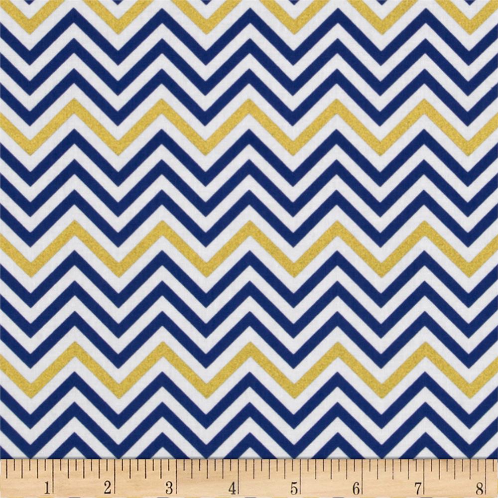 Displaying Image For Royal Blue Chevron Pattern