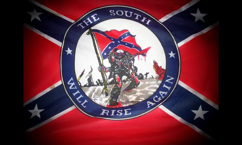Redneck Rebel Flag Drawing Confederate Screensaver