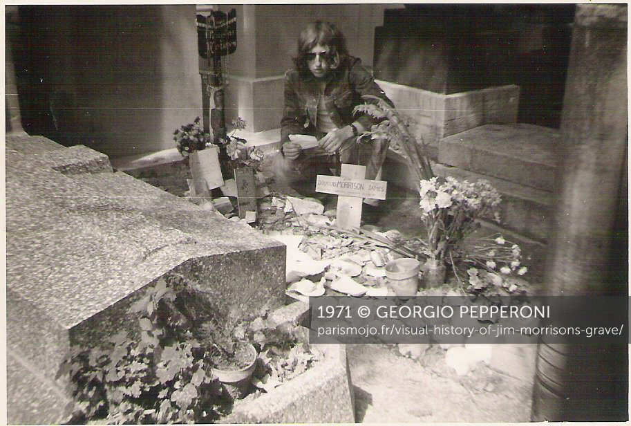 Visual History Of Jim Morrison S Grave Paris Mojo