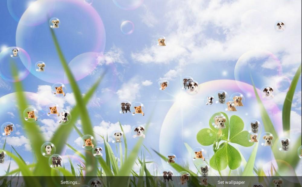 Bubble Live Wallpaper Screenshot