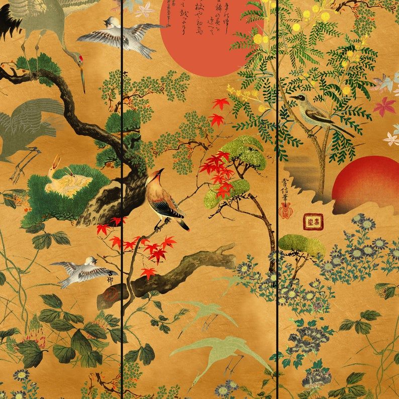 Traditional Japanese Wallpaper Designer Panel