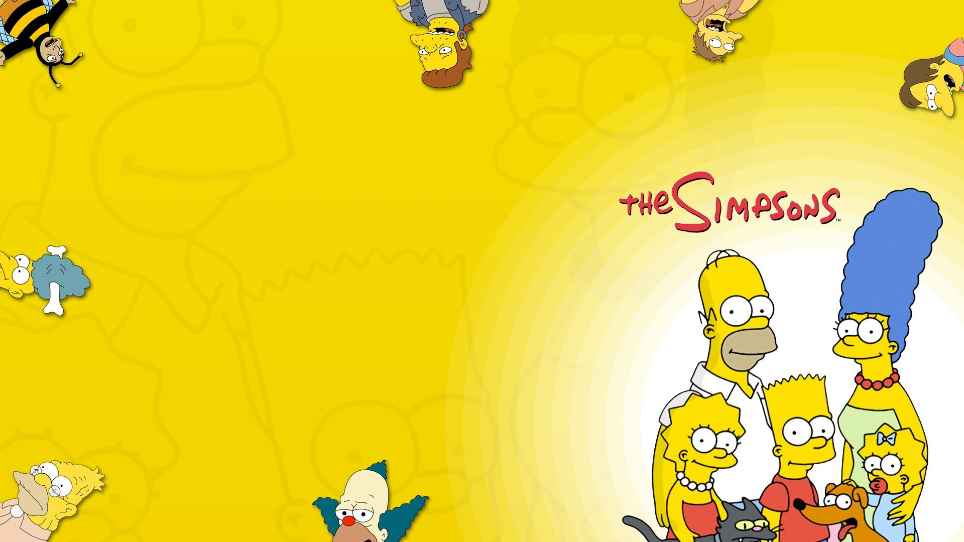 Desktop Simpsons HD Wallpaper