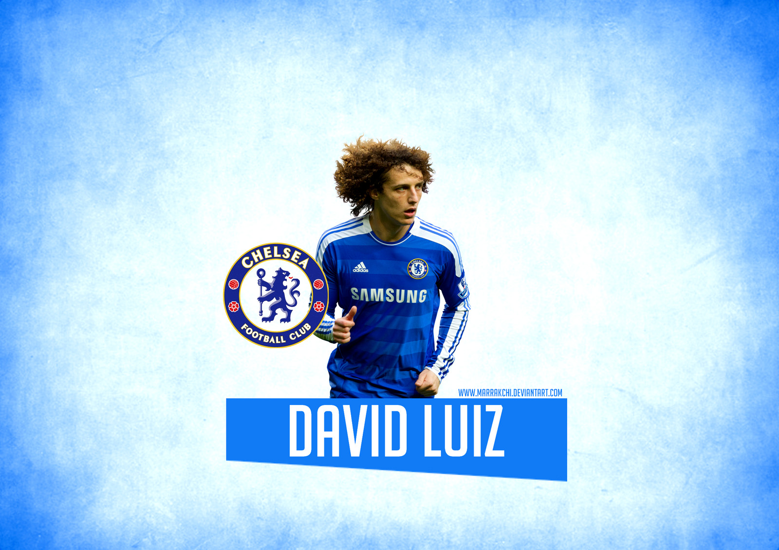 David Luiz Full HD Wallpaper Football