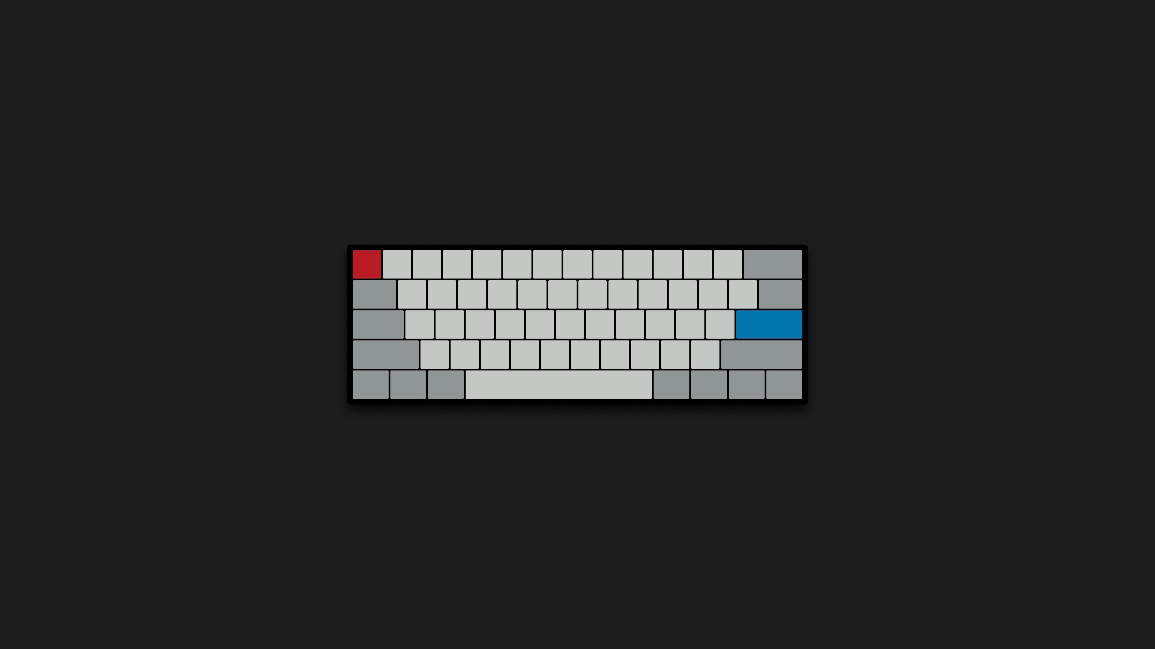 Minimal Keyboard 4k Wallpaper