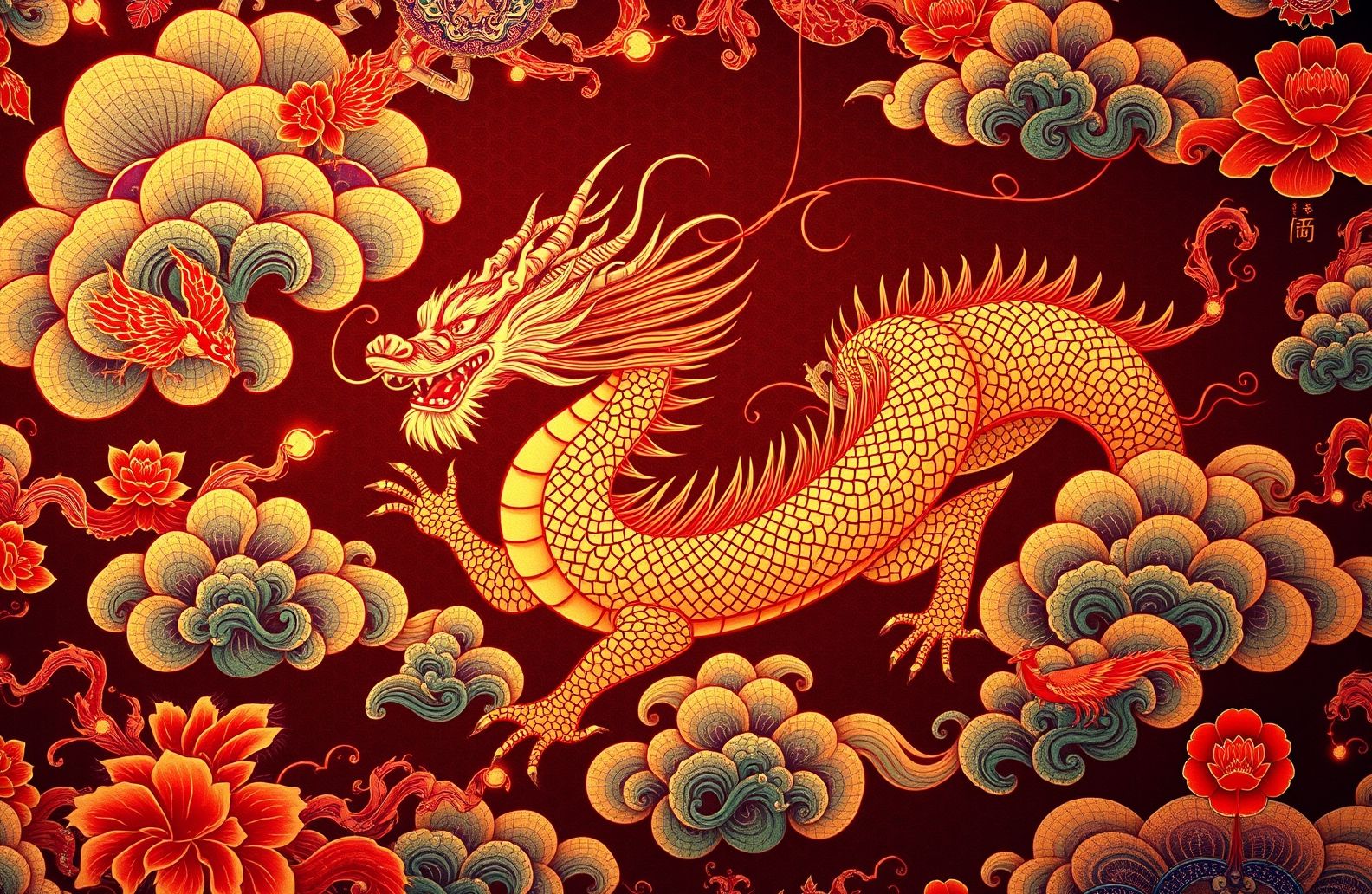 Chinese Dragon Wallpaper