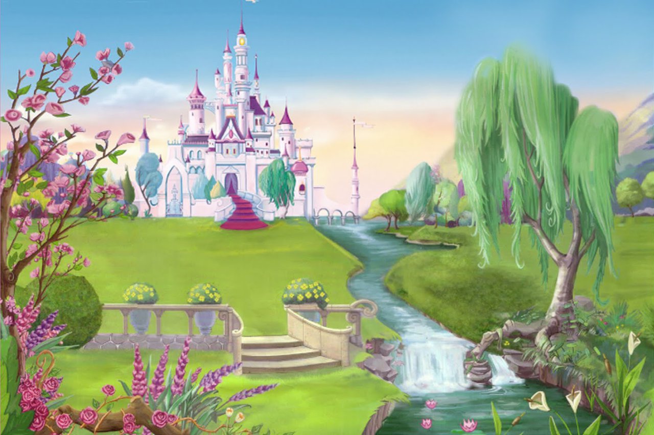 Princess Castle Background Wallpaper Dp By