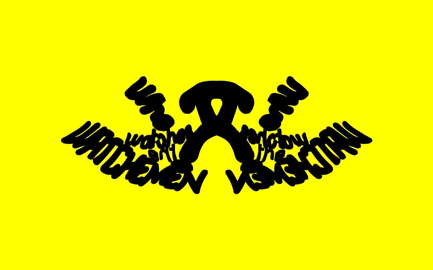 Watchmen Rorschach Wallpaper Yellow