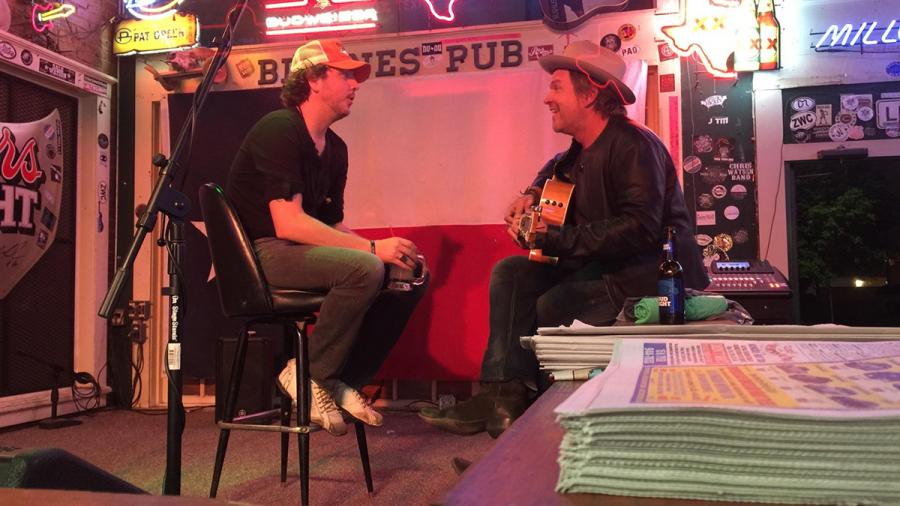 Jeremy Mcb And Jack Ingram On The Blaine S Pub Stage Thursday Night