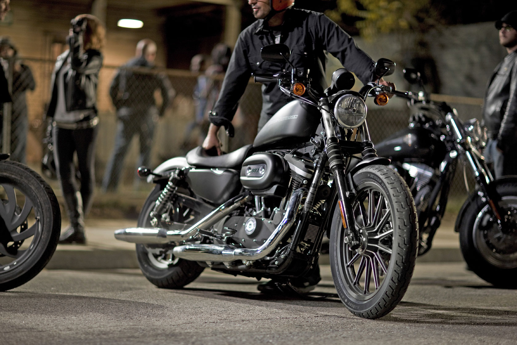 2009 Harley Davidson Sportster 883 Iron XL883N f wallpaper 1680x1120