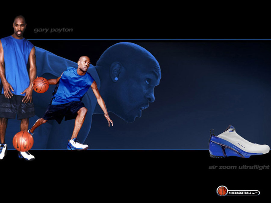 Gary Payton Nike Basketball Wallpaper At