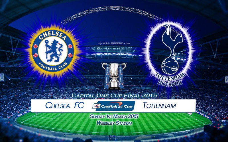 Chelsea Fc Vs Tottenham Hotspur Capital One Cup Final Wallpaper
