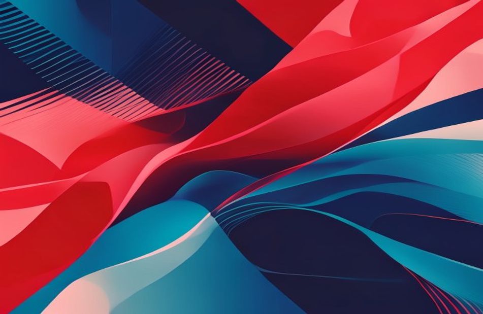 Red And Blue Wallpaper