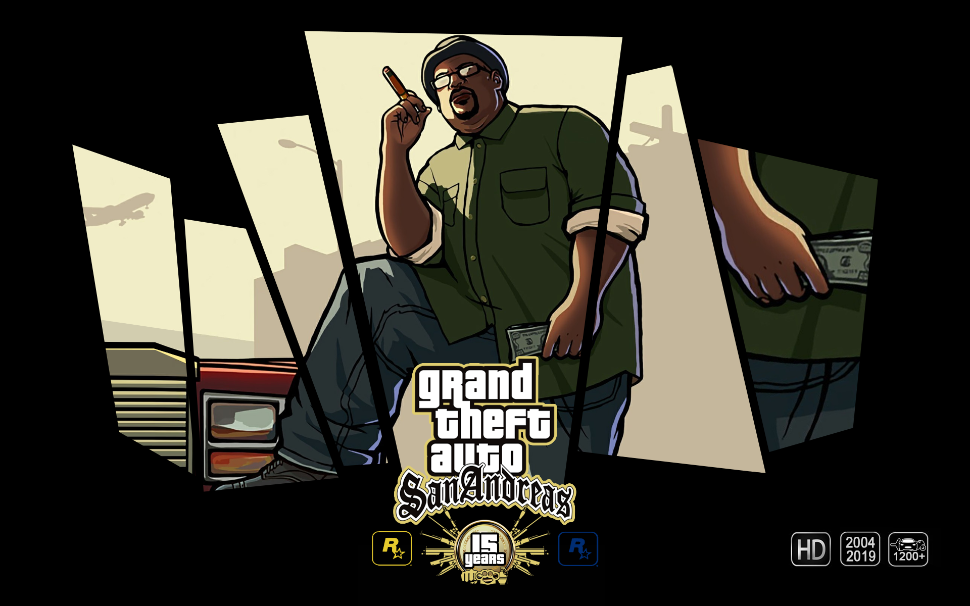 Gta Anniversary San Andreas Games Posters Grand Theft Auto Video HD Wallpaper