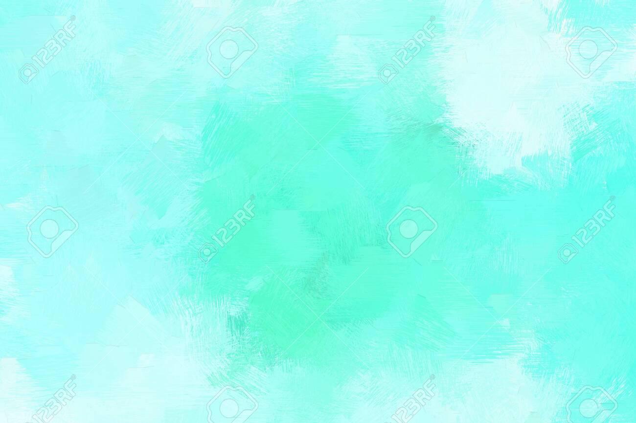 Aqua Marine Pale Turquoise And Light Cyan Colored Artwork