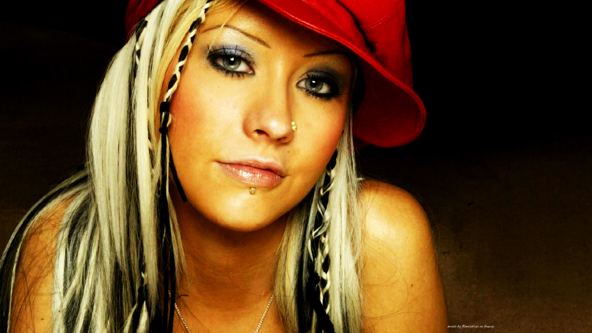 Christina Aguilera The Rowdy Girls Wallpaper