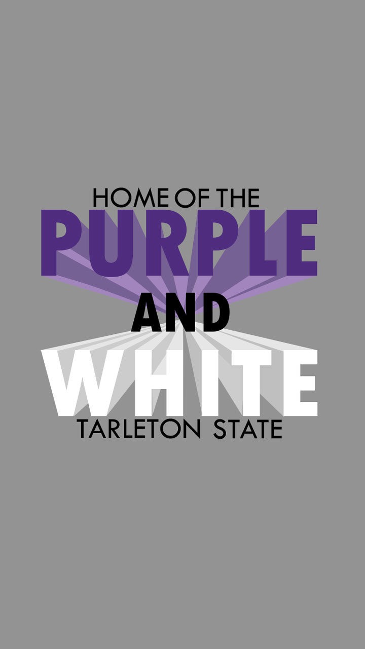 Mobile Background Bleed Purple Tarleton State University