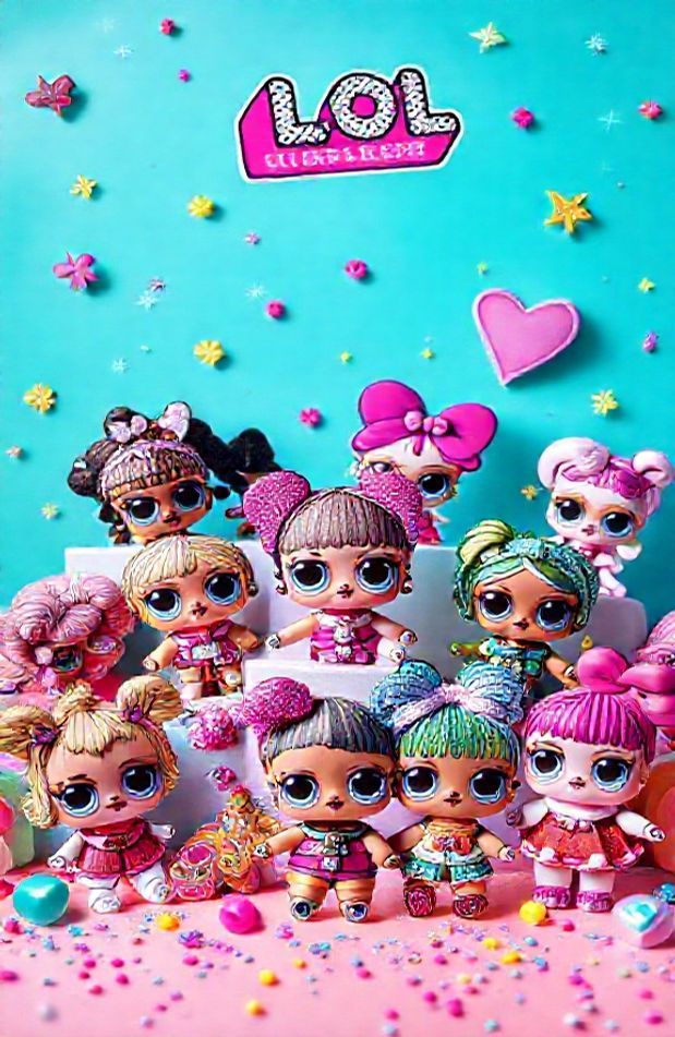 L O Surprise Dolls Wallpaper