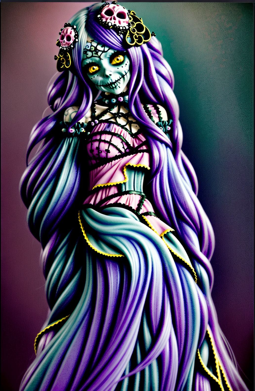 Kawaii Pastel Goth Wallpaper
