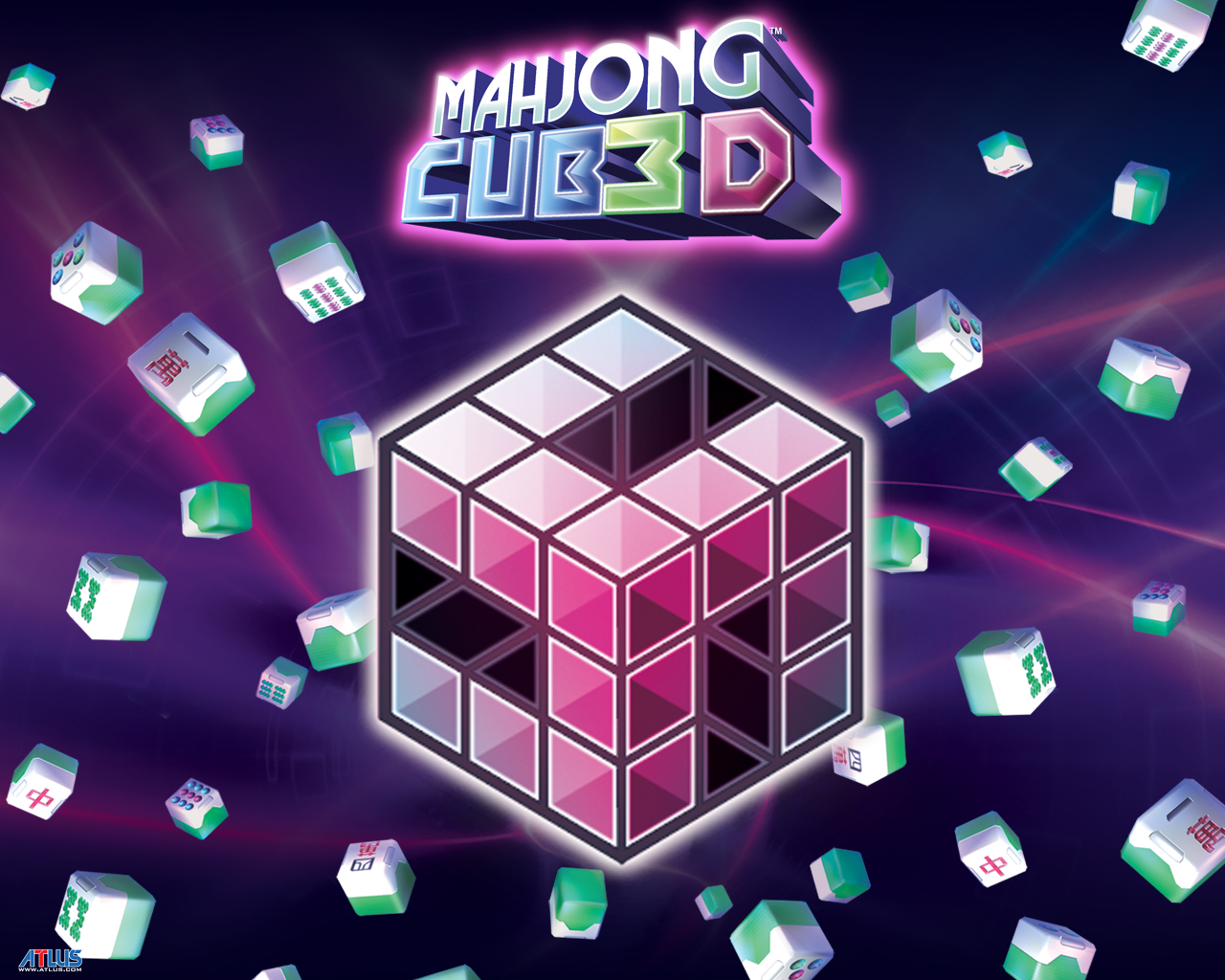 Puzzle Cube Mahjong Cub3d