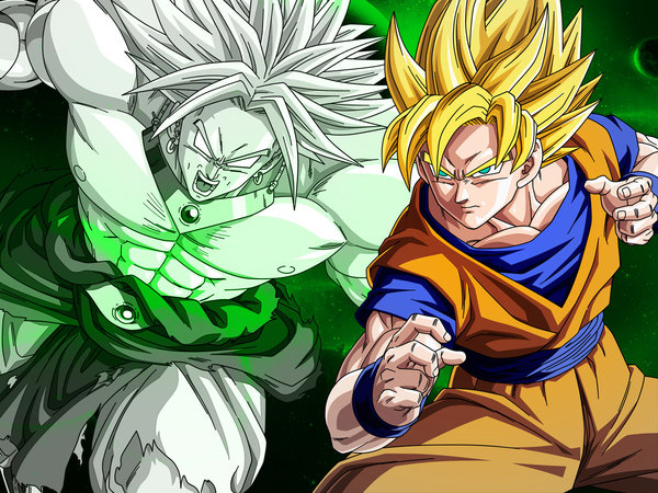 Wallpaper Broly Vs Goku By Dony910