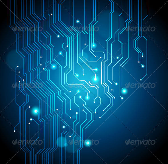 Abstract Circuit Board Background   Technology Conceptual