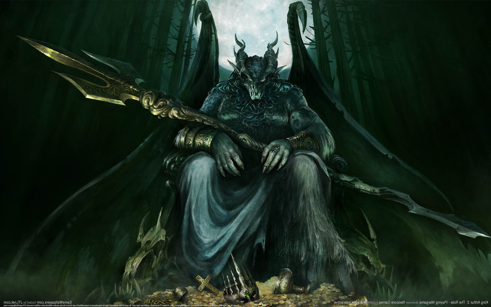 King Arthur Game Monster HD Wallpaper