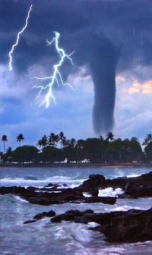 Bigger Tornado Storm Live Wallpaper For Android Screenshot