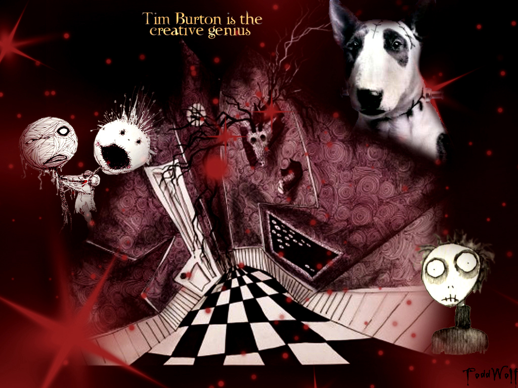 Tim Burton Is Genius Wallpaper By Ansticewolf